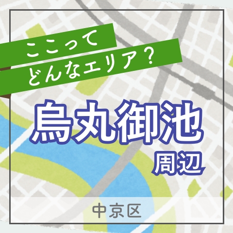 京文化と都会的な町並みが溶け合う烏丸御池エリア|この街の住みやすさは?